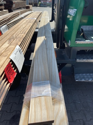 Ca. 12x Thermo Radiata Pina Planken geschaafd, 18x90mm, lengte 480cm